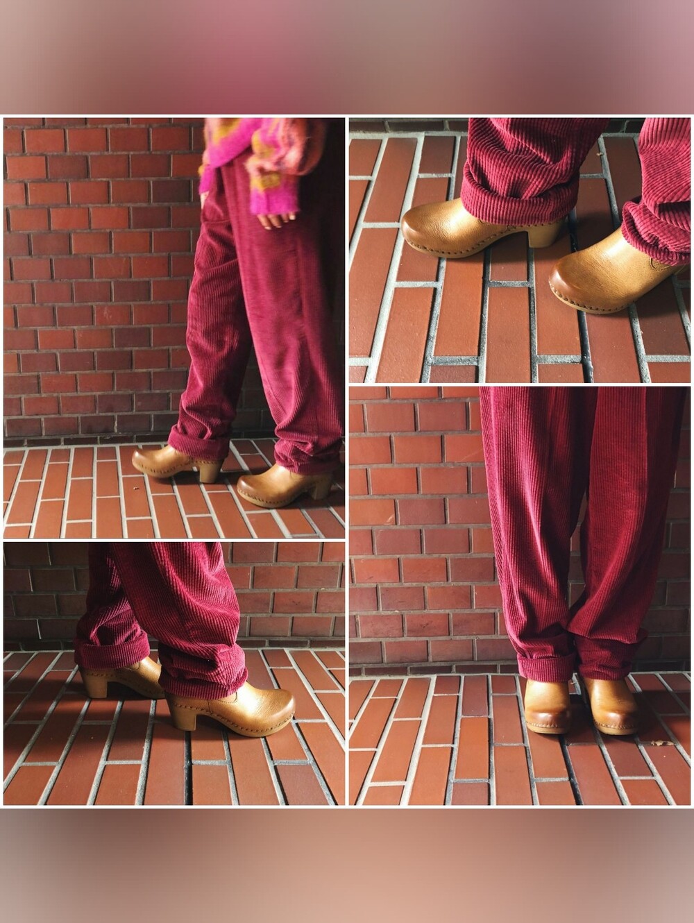 Dansko Sarah Clog Boot Ankle Bootie Heel Pump Zipper Honey Burnished Boho Gypsy - Picture 8 of 14